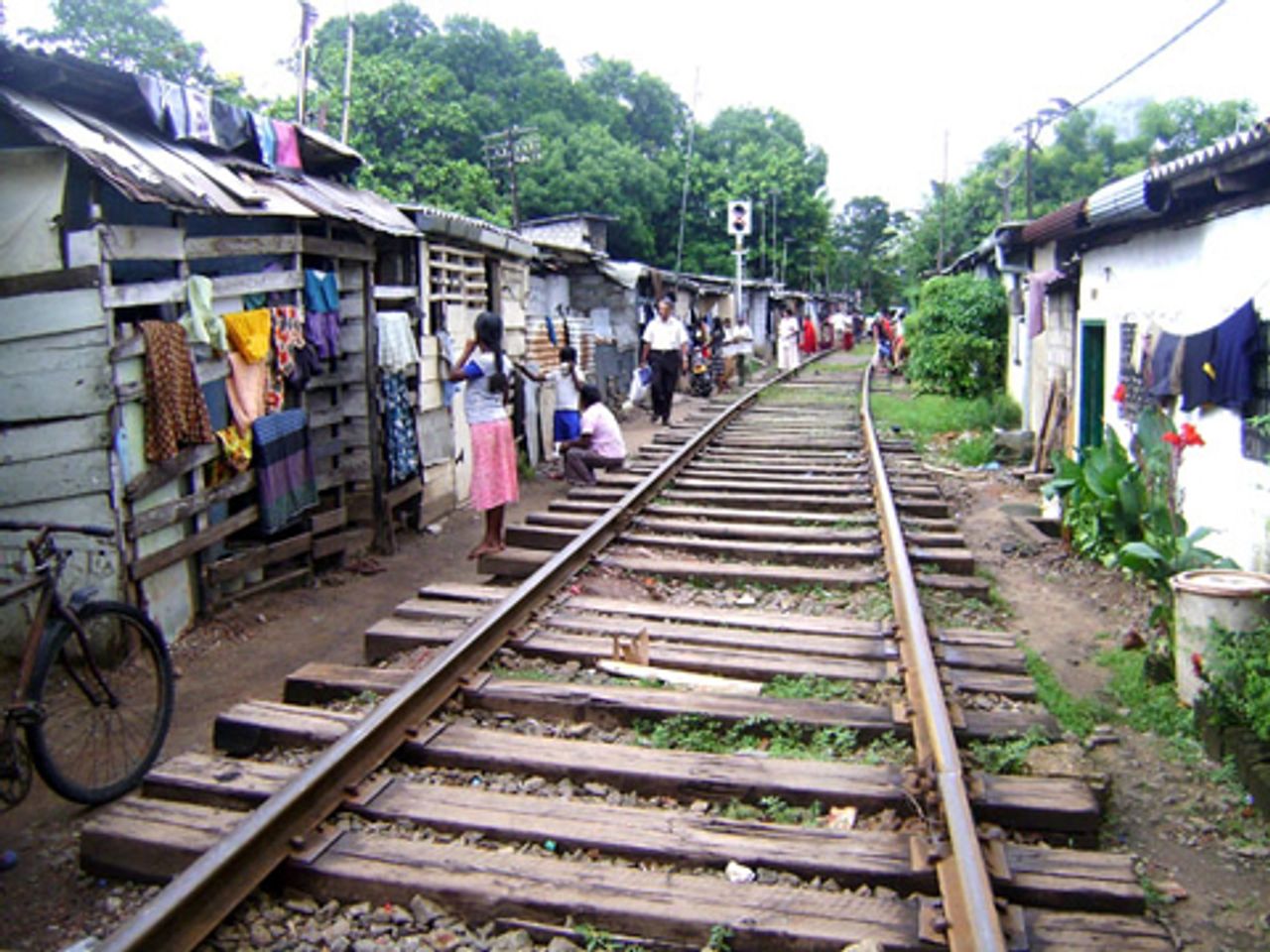 Narahenpita Usaviwatte slums Narahenpita Usaviwatte slums