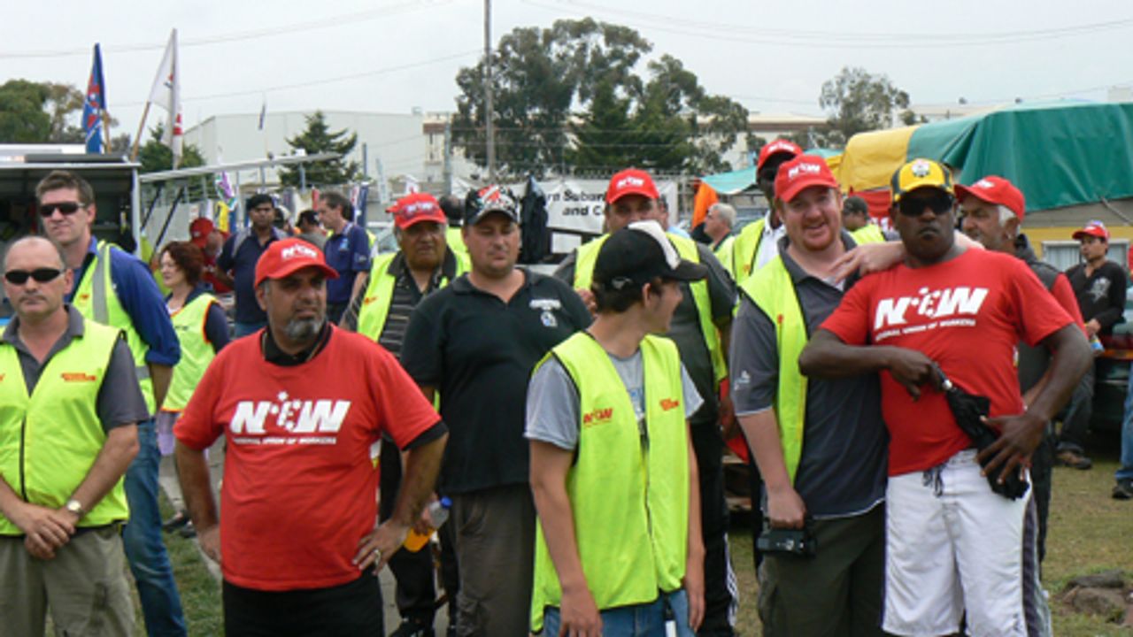 A group of Swift workers A group of Swift workers