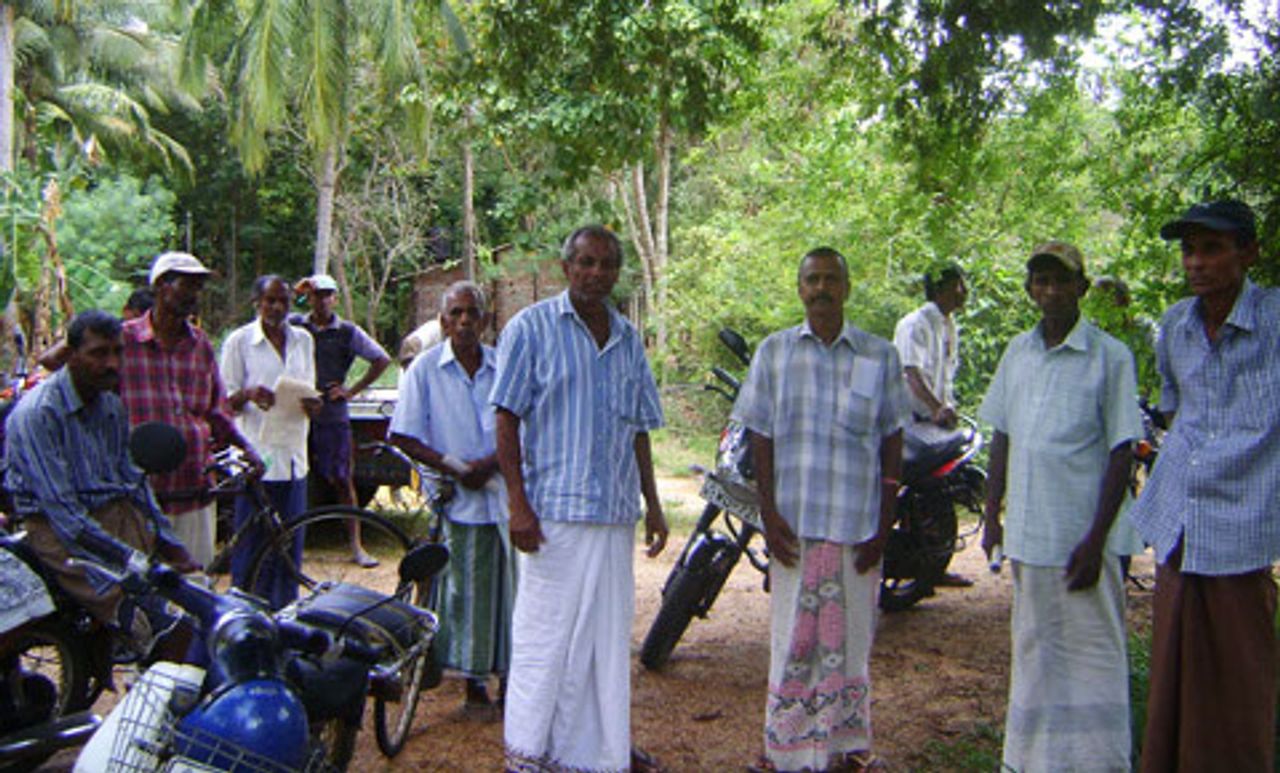 Farmers from Kaudulla C division Farmers from Kaudulla C division