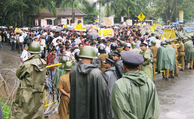 student protest student protest